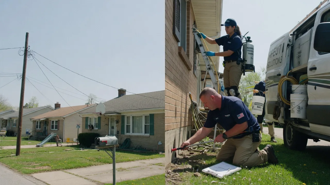 Pest Control Roach Exterminator in Campbell, OH near me